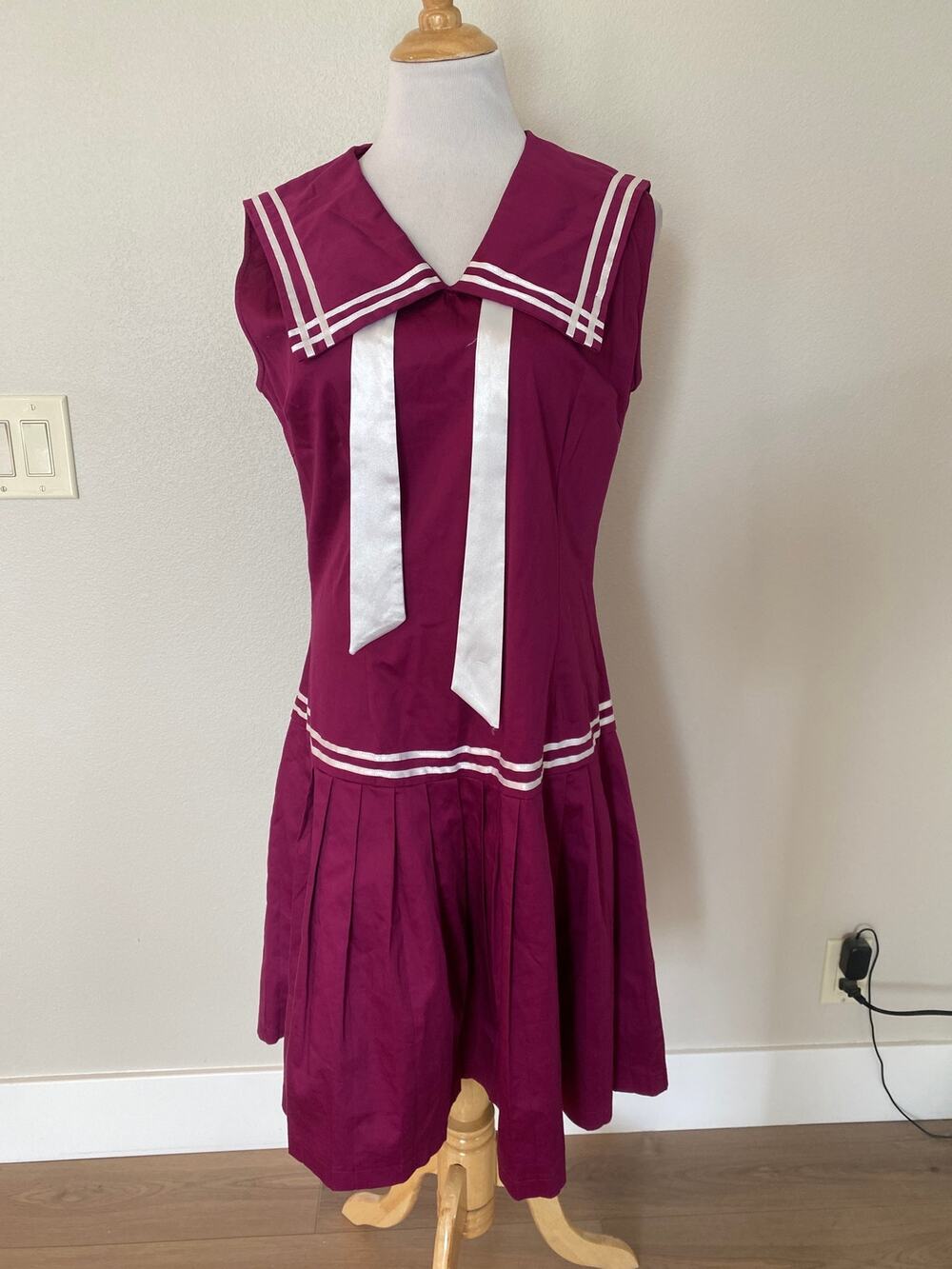 VTG Bettie Page Las Vegas  Pin Up Dress Retro Rockabilly Sleeveless Size XXL